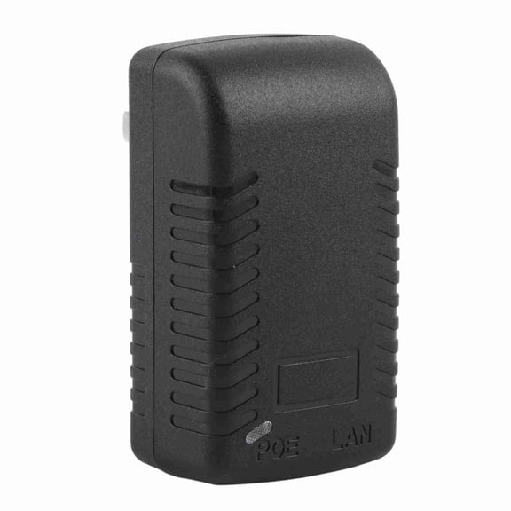 Riousery 48V/0.5A POE Wall Plug Injector Ethernet Adapter PoE Power Supply for IP Camera, 3.8 oz / 107.7 g
