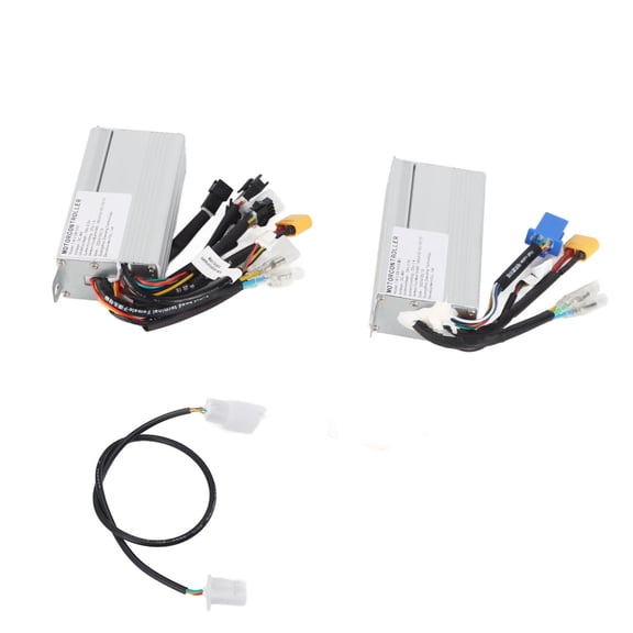 Riousery 48V 800W Electric Scooter Controller Double Drive Aluminum Alloy Speed Control Box Replacement Kit for E-Bike Tricycle (Length: 9.45 inches / 24 cm)