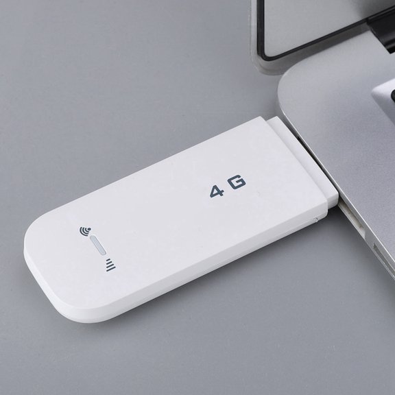 Riousery 4G LTE USB Wireless Network Adapter Pocket WiFi Router Mobile Hotspot Modem Stick 150Mbps High Speed Internet Dongle with SIM Card Slot for Win Mac Linux Travel Home Office Use