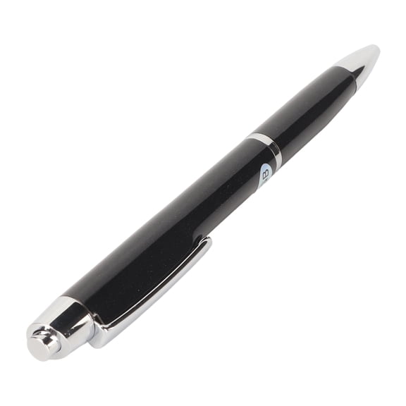 Riousery 4GB Digital Voice Recorder Pen Portable Audio Device with Voice to Text Noise Reduction Voice Activated Recording Function for Lecture Meeting Class, Black, 5.9 Inches / 15.0 cm