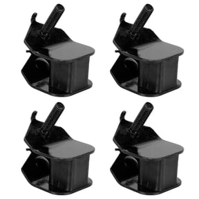 Riousery 4PCS Generator Shock Foot Iron Replacement Part for 188F 190F 192F 5KW to 10KW Gasoline Power Generators Buffer Damping Mounts (7.87 in / 20 cm)