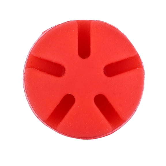Riousery 4PCS Rubber Archery Shock Absorber Bow Stabilizer Universal Dampener for Compound Recurve Bows Hunting Target Shooting Practice Equipment Accessories (Red, 4.72 inches / 12 cm)