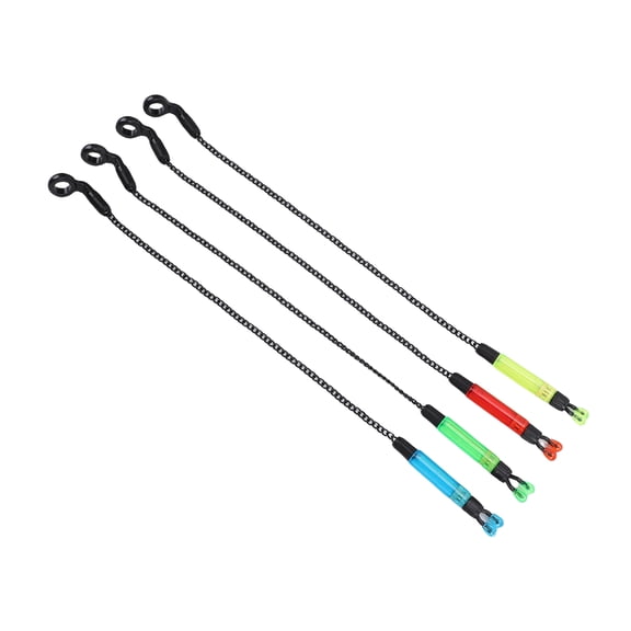 Riousery 4PCS Wireless Fish Bite Indicator Arm Night Fishing Alarm Set Boxed 12.3 in / 32 cm