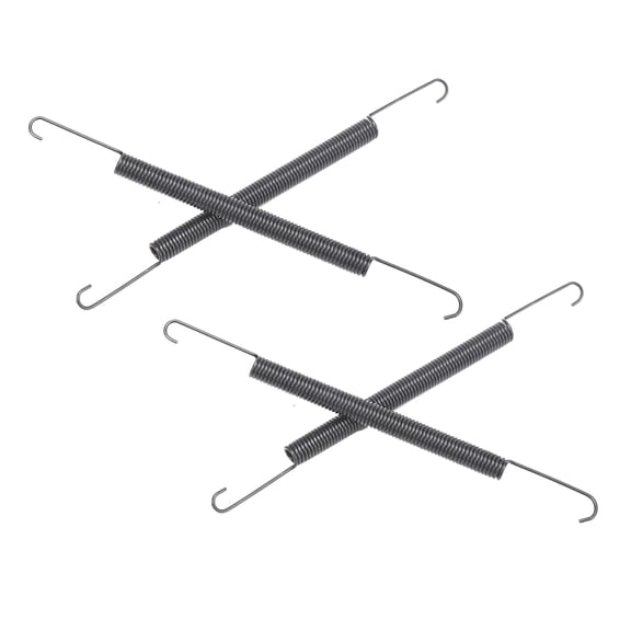 Riousery 4Pcs 100mm / 3.9in RC Exhaust Pipe Spring for HSP 1/8 Nitro Car Models 94081 94083 94085 94086 94087 94088 Metal Black Replacement Accessory