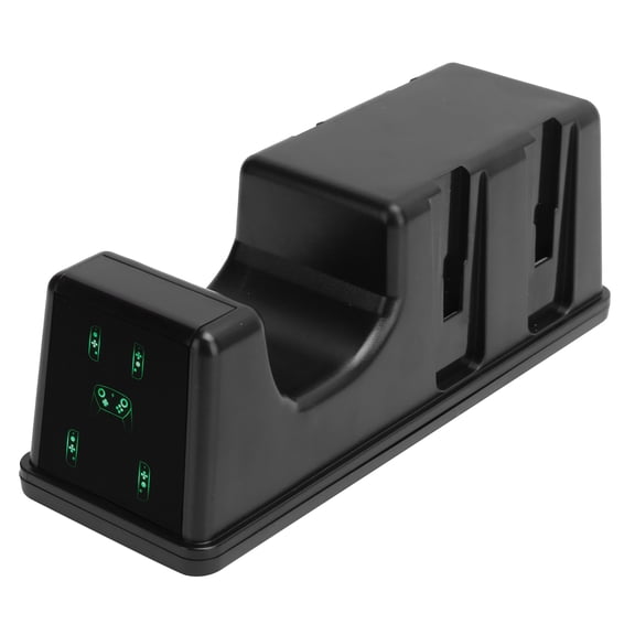 Riousery 5 in 1 Multifunction Controller Charger Charging Stand Station with Digital Display for NS Switch Pro Controller / Joy-Pad Accessories (7.48 x 3.15 x 2.36 inches / 19.0 x 8.0 x 6.0 cm)