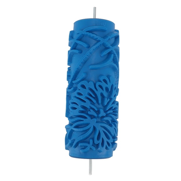 Riousery 5 Inch Patterned Paint Roller for Wall Decoration, Embossing Texture Rubber Roller Brush for Home DIY 086Y (12.7 cm)