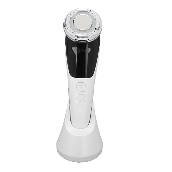 Riousery 5-in-1 LED Skin Rejuvenation Beauty Device, Micro Current Facial Massager for Skin Lifting and Tightening (8.66 inches / 22 cm)