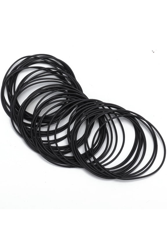 500pcs 0.9mm O-Ring Rubber Seal Watch Back Cover Gaskets Repairing Tool