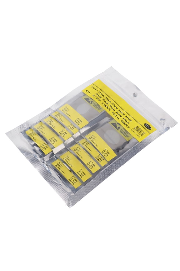 500pcs/Bag Rubber O-Ring Watch Gasket Assortment, Professional Back Cover Seal Kit for Watchmakers, Water Resistant Repair Tool Parts (0.7mm / 0.027 inches)