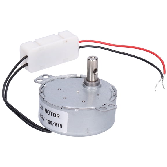 Riousery 50TYC DC Motor Brushless Micro Reduction Synchronous Directional CW/CCW Electric Motor Equipment 10RPM 5V 4W For Household Appliances Heaters Electric Fans Christmas Trees Air Conditioners