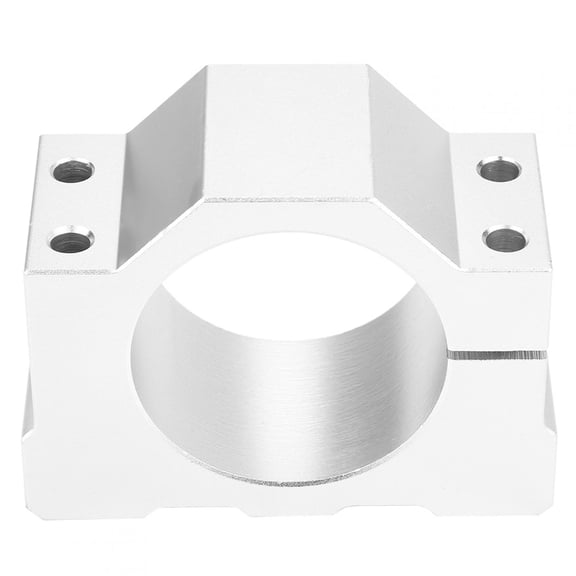 Riousery 52mm Diameter Aluminum CNC Spindle Motor Mount Bracket Clamp with Screws Heavy Duty Replacement Part for CNC Router Engraving Milling Machine Tools[cite: 1]