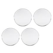 Riousery 54mm Wheel Center Caps Replacement for C Maximum 2013 - 2018, Universal 2.13 in Outer Hub Cover Plated Chrome Rim Cap 4 Pack