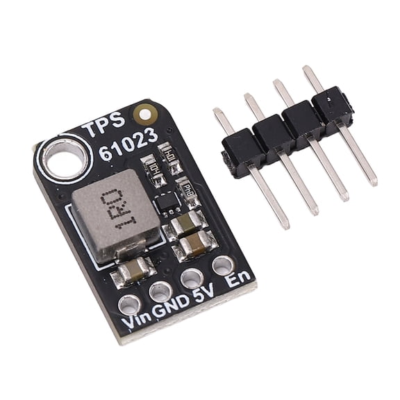 Riousery 5V 1A Boost Module for TPS61023 Chip Step Up Voltage Regulator Power Supply Converter with Pin Header (Dimensions: 4.33x3.15x1.97 inches / 11x8x5 cm)