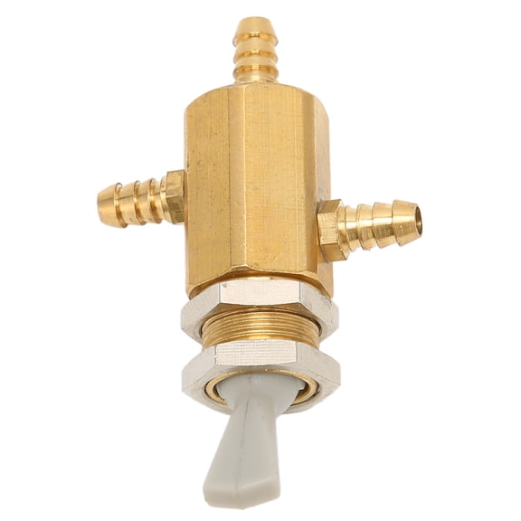 Riousery 5mm Dental Water Source Toggle Convert Switch Professional Metal Dental Chair Switch Valve Accessory Replacement Parts