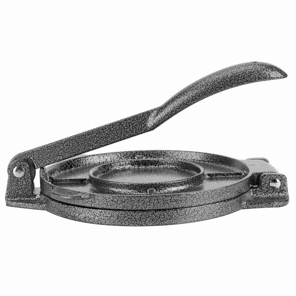 Riousery 6.5 Inches / 16.5 cm Tortilla Press Maker, Aluminium Alloy Corn Dough Pressing Tool for Kitchen, Gray