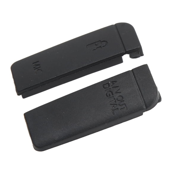 Riousery 6D Camera USB Cover Comfortable Rubber HD Multimedia Interface Side Door Camera Data Interface Protective Cap (4.00x3.00x2.00 inches / 10.16x7.62x5.08 cm)