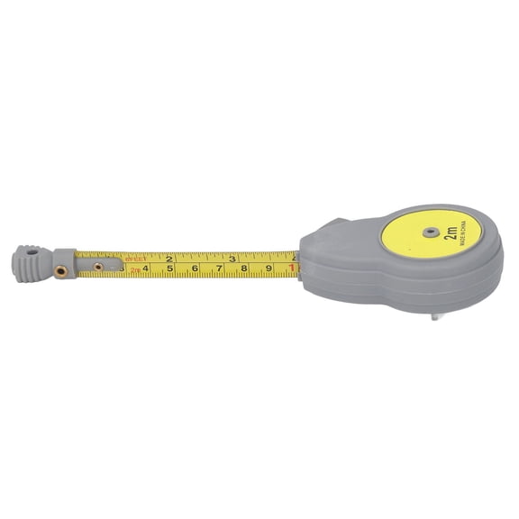 Riousery 6ft Rotating Tape Measure Compass Beam, Retractable Circle Drawing Tool Metric & Imperial with 50Pcs Pencil Refills for Math Geometry