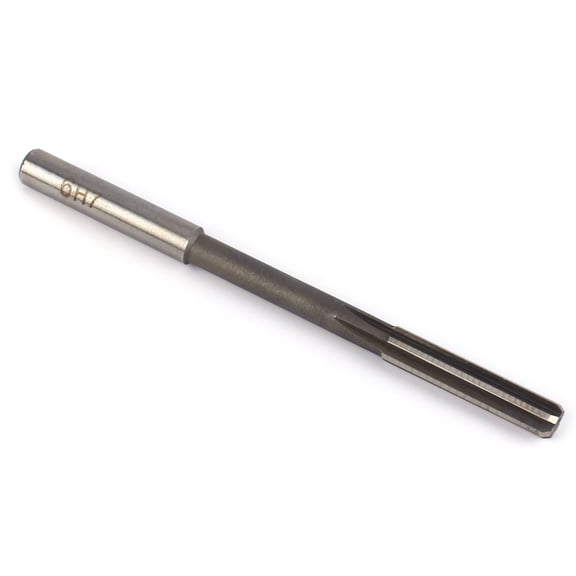 Riousery 6mm Straight Shank HSS Chucking Reamer Milling Cutter Tool, High Precision Boring Lathe Machine Reamer Bit (0.24 inches / 6 mm)