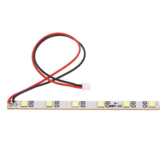 Riousery 7.4V RC Car Roof Light with 6 LED Beads, Simulated Remote Control Car Accessories Replacement Parts for SCY 16103 1/16 RC Car, White