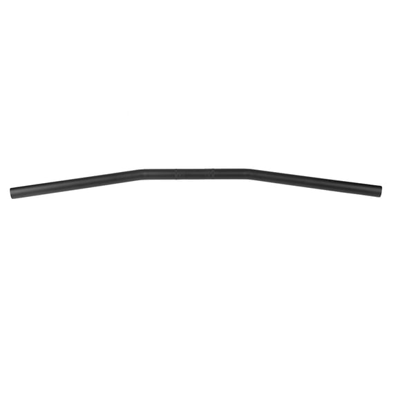 Riousery 7/8 Inch 22MM Motorcycle Retro Bend Handlebar Handle Bar Black Heavy Duty Universal Replacement Part for 22mm / 0.87 inches Setup Direct Install Exquisite Appearance Outstanding Look