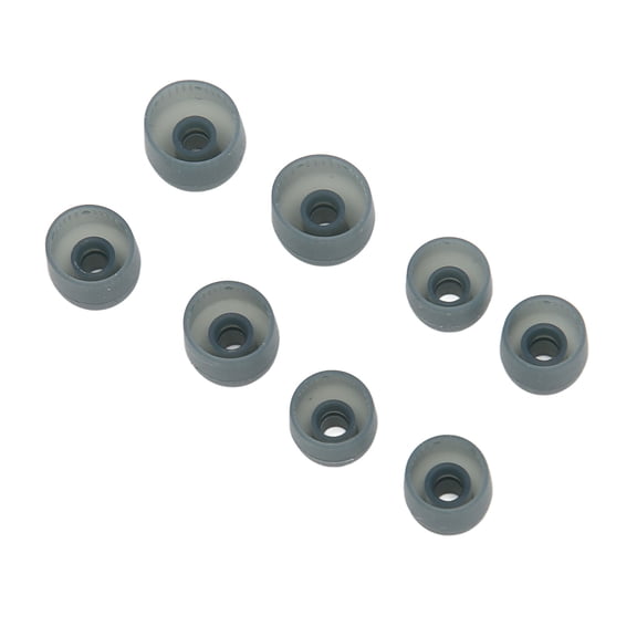 Riousery 8-Piece Replacement Silicone Ear Tips, Noise Reduction Eartips in 4 Sizes (L/M/S/XS), Compatible with WF-1000XM3, WF-1000XM4, SP510, SP900, C600N, and BeatsX Earbuds - Blue Grey, 8 Count