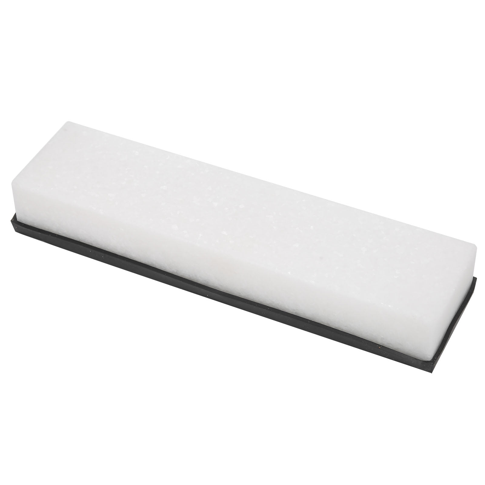 Riousery 8000 Grit Knife Sharpener White Fine Grinding Sharpening Stone with Silicone Base for Home, 7.9 inches / 20 cm Length