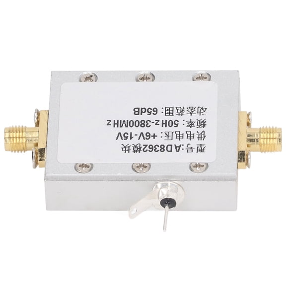 Riousery AD8362 RF Signal Power Meter Logarithmic Frequency Detector -75dBm to 16dBm 50Hz to 3.8GHz Module