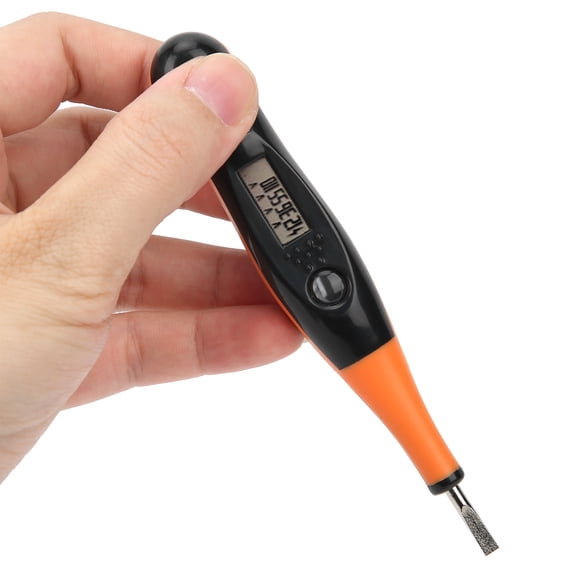 Riousery AN-2000 Induction Test Pencil Professional AC DC Voltage Detector Compact Electric Pen High Sensitivity Tool for Home Improvement Circuit Testing (5.3 in / 13.4 cm)