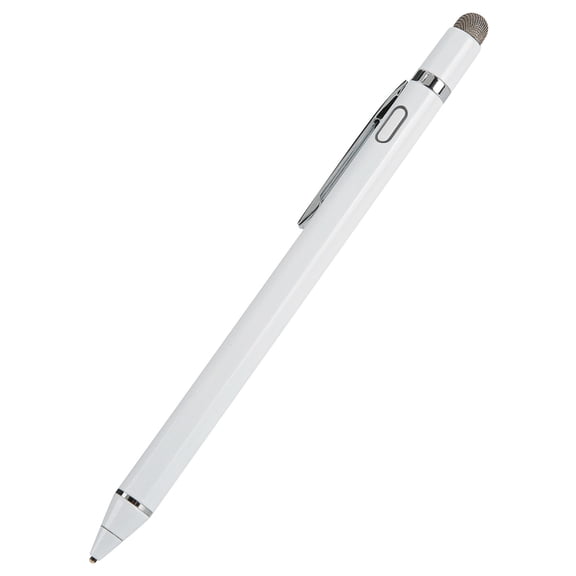 Riousery Active Capacitive Stylus Pen for iOS and Android Mobile Phones Tablets, Touch Screen Universal Drawing Pen, 5.7 inches / 14.5 cm, White WYH0004