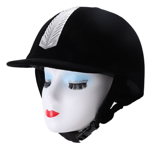 Riousery Adjustable Horse Riding Helmet Breathable Equestrian Safety Headgear for Men Women Professional Racing Sport Protective Equipment Guard (12.6 in / 32 cm)