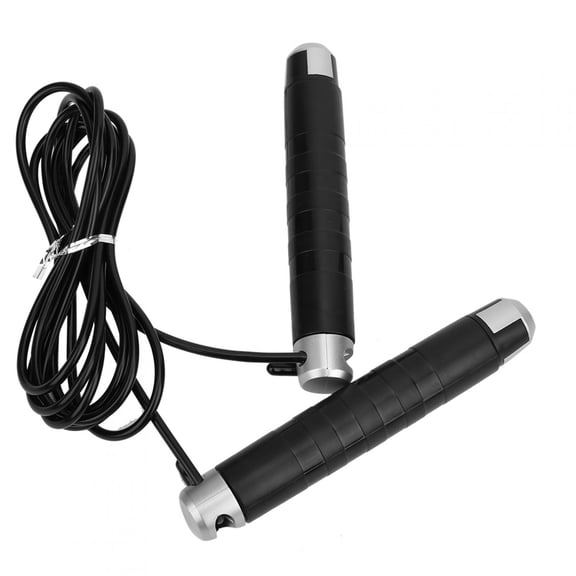 Riousery Adjustable Steel Wire Jump Rope with Anti-Slip Handle and Storage Bag for Men Women Children Weight Loss Fitness Cardio Workout Exercise 9.35 ft / 2.85 m