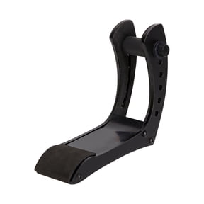Riousery Adjustable Vertical Guitar Stand Floor Standing Acrylic Support Holder Bracket with Sponge Pads Heavy Duty Display Rack for Electric Bass Acoustic Guitars, Black