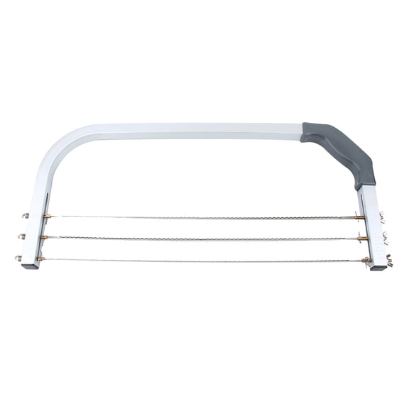 Riousery Adjustable Wire Cake Cutter Leveler Stainless Steel Baking Tool for DIY Cake Decorating, 20.5 inches / 52 cm
