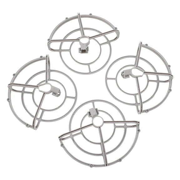 Riousery Aerial Drone Propeller Guards for Mini 2, Mavic Mini, Mini SE, Grey, Full Wrap Anti Collision Protectors, 8 Count