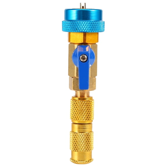 Riousery Air Conditioning R134A Valve Core Quick Remover Installer High Low Pressure Tool