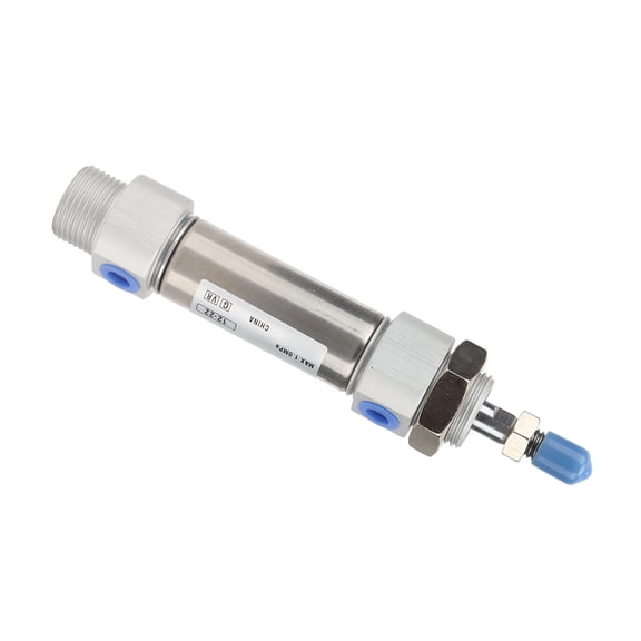 Riousery Air Cylinder Pneumatic Screwed Piston Rod Dual Action Mini Stainless Steel Equipment