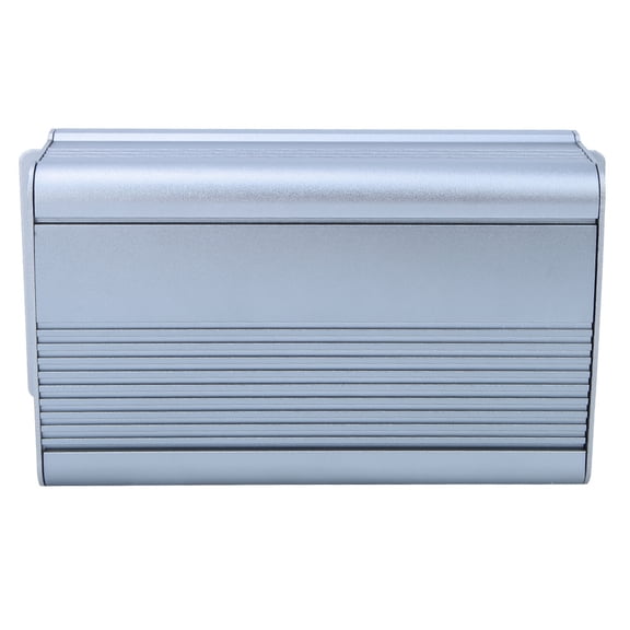 Riousery Aluminum Cooling Case Enclosure Electronic DIY Instrument Project Box Case 55 x 95 x 150mm / 2.2 x 3.7 x 5.9 inches with High Heat Dissipation for Printed Circuit Board