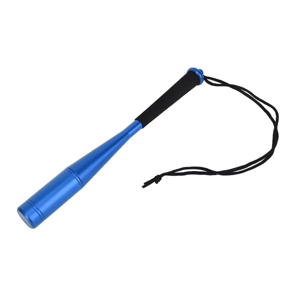 Riousery Aluminum Fishing Hammer Knock Tool Fishing Bat with Soft Handle, Blue (10.63 inches / 27 cm) Priest for Saltwater Freshwater Fish Stick Accessories Heavy Duty Gear
