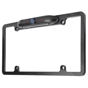Riousery American License Plate Backup Camera 170 Viewing Angle Night Vision Waterproof 8 LED Reversing Assist (12.99 inches / 33 cm)