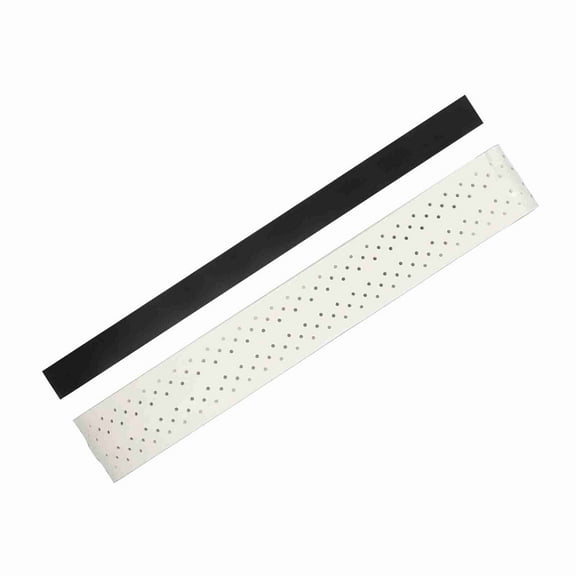 Riousery Anti-Slip Tennis and Badminton Racket Overgrip Tape, Super Absorbent EVA Sticky Hand Grip, White Color, 1 Pack - Premium Performance and Comfort Feel