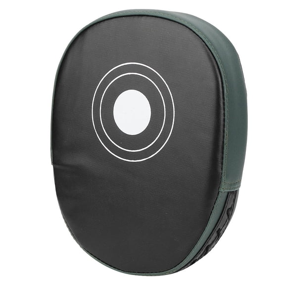 Riousery Arc Shaped Sanda Boxing Precision Hand Target Strike Pad for Taekwondo, Muay Thai, and MMA Training, Universal Fit for Adults and Children, Black/Red