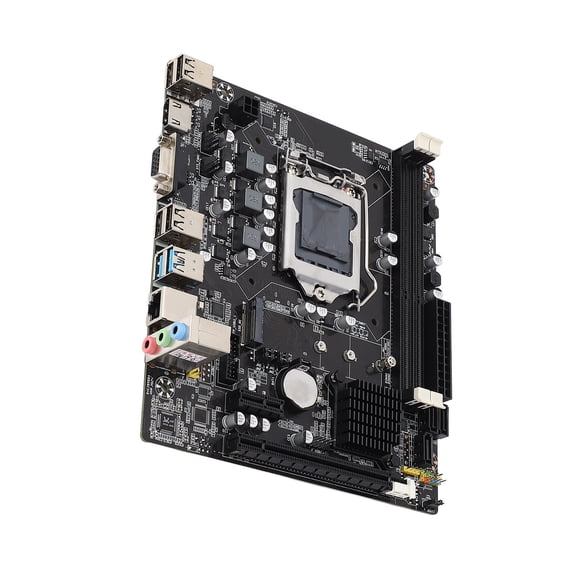 Riousery B75 MS LGA 1155 Computer Motherboard Support DDR3 Memory NVME M.2 WiFi M.2 USB3.0 SATA3.0