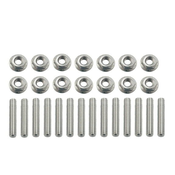 Riousery BBC Valve Cover Studs Bolts Stainless Steel Hardware Kit Replacement for Chevy GM Big Block Engines 396 402 427 454 502 Heavy Duty Engine Accessories 28 Pieces