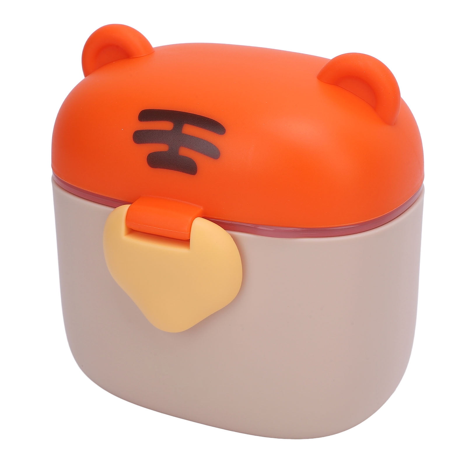 Riousery Baby Formula Dispenser Cartoon Tiger Design Large Capacity Sealed Milk Powder Container for Travel 4.72 inches / 12 cm