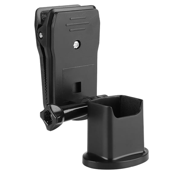 Riousery Backpack Camera Mount Bracket for DJI Osmo Pocket Expanding Switch Accessory, Clip Base Adapter for Outdoor Photography, Lightweight Portable Stabilizer Holder, 3.2 inches / 8.1 cm Black