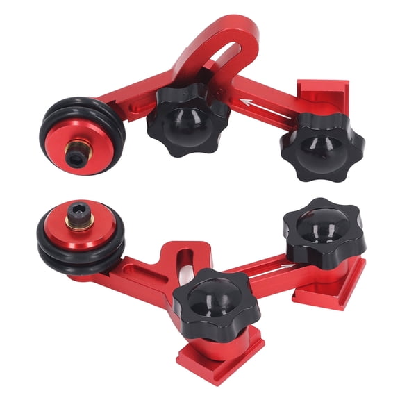 Riousery Bearing Roller Press High Strength Aluminum Alloy Table Saw Feeding Guide Wheel for Woodworking