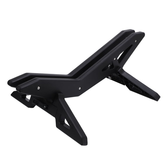 Riousery Bike Floor Stand Adjustable ABS Anti Slip Anti Scratch Quick Release Universal Bicycle Parking Rack for Mountain and Road Bikes Storage Display (24.0 inches / 61.0 cm) - Classic Black