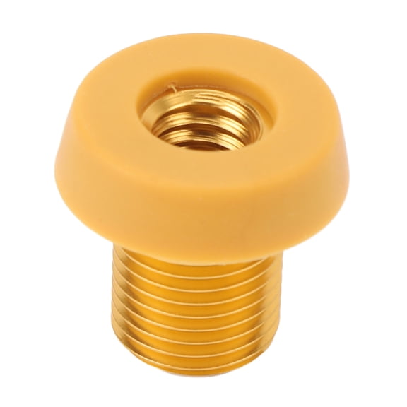 Riousery Billiard Cue Bottom Plug Aluminum Alloy Rubber Drop Resistant Anti Collision Pool Cue Bottom Bumper Replacement Part