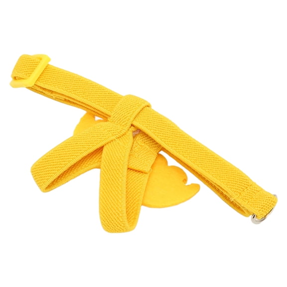 Riousery Bird Harness Flying Guide Leash Flight Elastic Training Traction Rope for Parrot Size S (32cm / 12.6in) Yellow