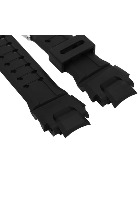 Black Color PU Leather Watch Strap Watchband Fits for GA-1000/1100 GW-4000/A1100 G-1400 (6.69 inches / 17.00 cm)[cite: 1]
